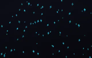 Neonline Bolts III — dark teal, pink and black weather background, variation III