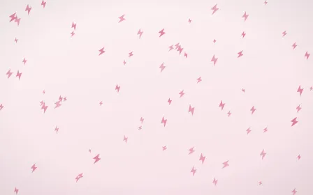 Rosewater Bolts — light pink and white weather background