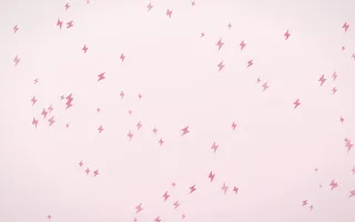 Rosewater Bolts II — light pink and white weather background, variation II