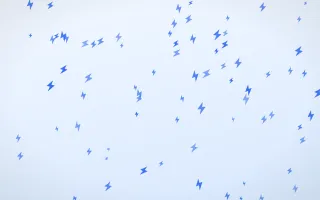 Sky Bolts II — light blue and white weather background, variation II