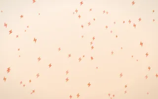 Sunset Pop Bolts — light orange and beige weather background