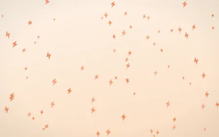 Sunset Pop Bolts — light orange and beige weather background