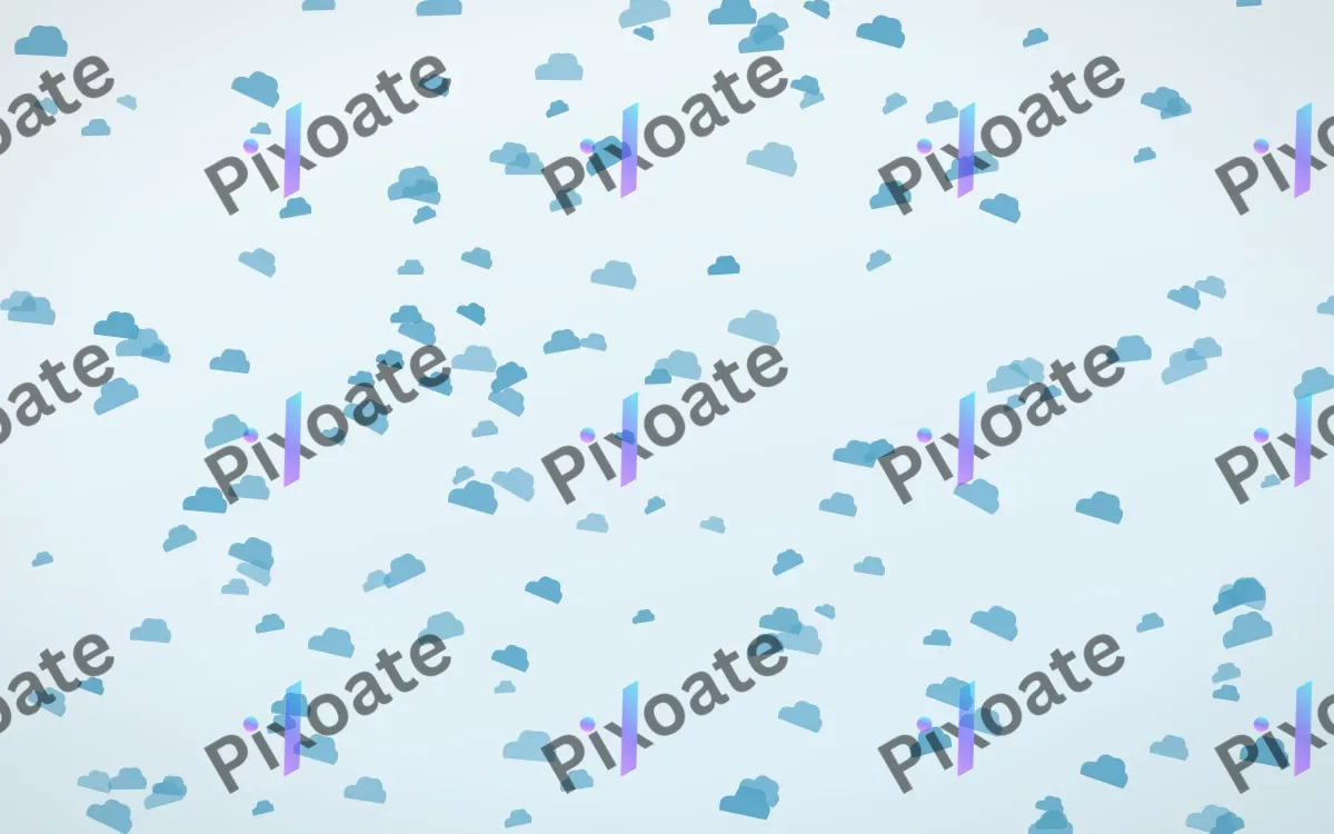 Arctic Frost Clouds Dense — light blue and white weather background