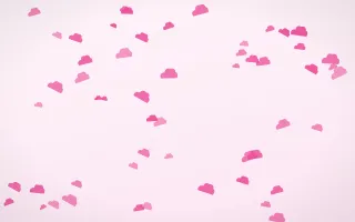 Blush Clouds — light pink and white weather background