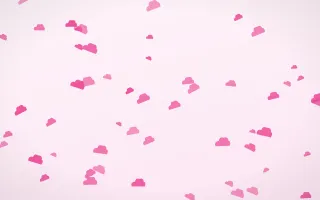Blush Clouds II Blush Clouds II — light pink and white weather background, variation II