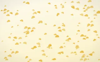 Buttercream Clouds Dense — light gold, yellow and white weather background