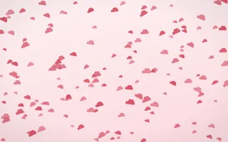 Cherry Soda Clouds Dense III — light red and white weather background, variation III