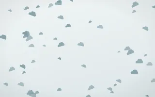 Coastal Fog Clouds — light blue and white weather background