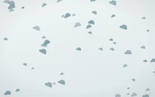 Coastal Fog Clouds III — light blue and white weather background, variation III