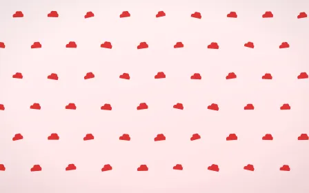 Crimson Clouds — light red and white weather background