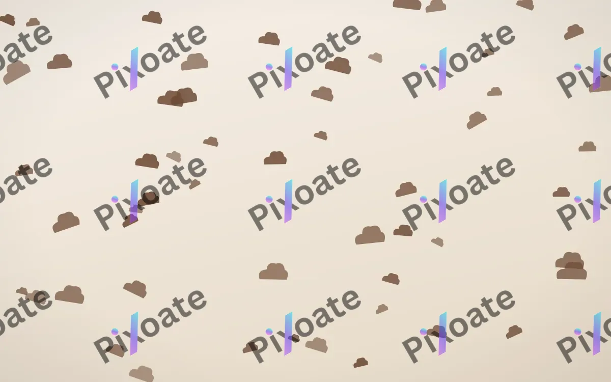 Espresso Clouds — light brown, orange and beige weather background