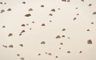 Espresso Clouds — light brown, orange and beige weather background