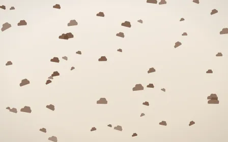 Espresso Clouds — light brown, orange and beige weather background