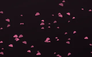 Flamingo Noir Clouds III — dark pink and black weather background, variation III