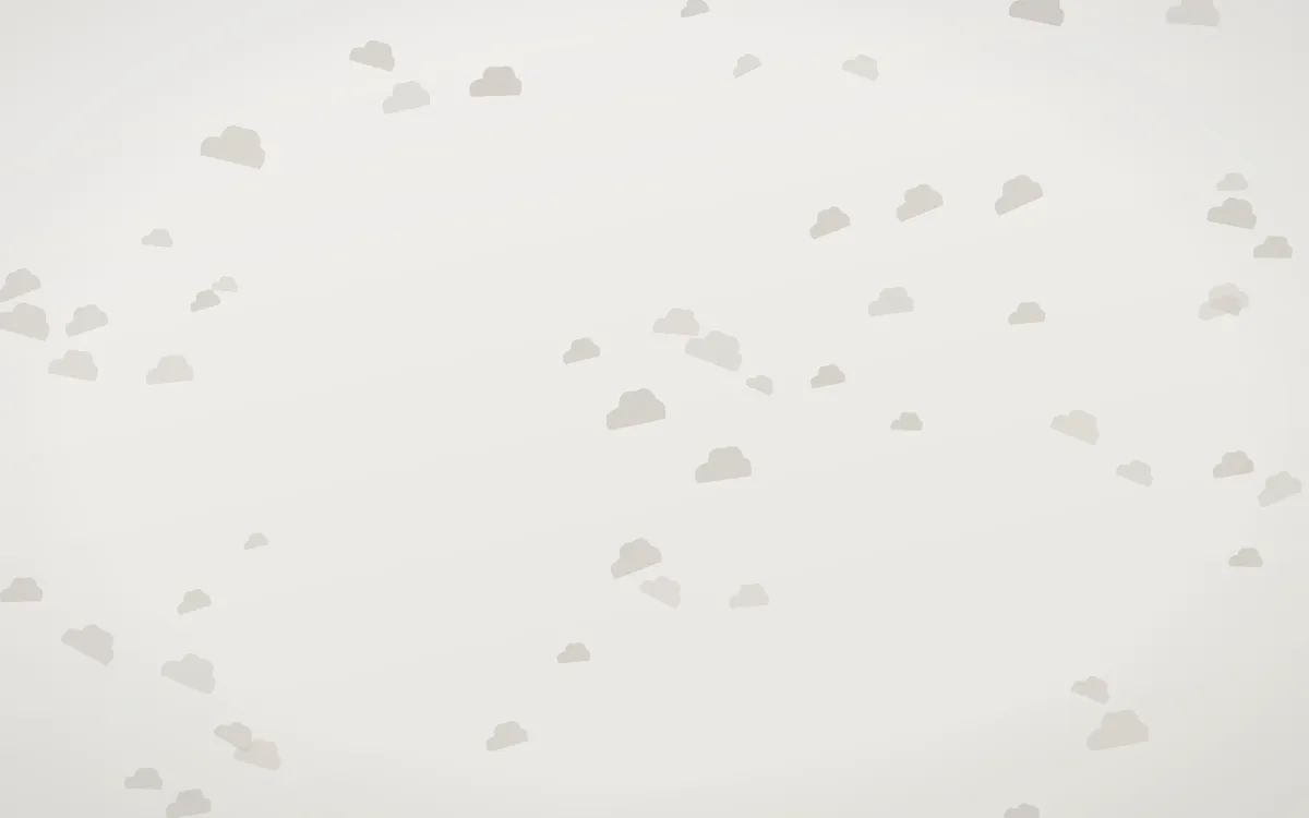 Fogline Clouds — light grey, orange and white weather background