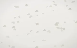 Fogline Clouds II — light grey, orange and white weather background, variation II
