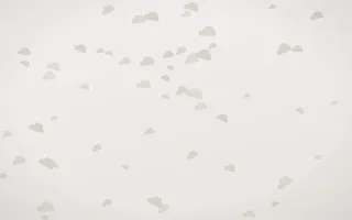 Fogline Clouds III — light grey, orange and white weather background, variation III