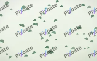 Forest Cream Clouds — light green and white weather background