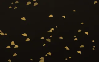 Golden Noir Clouds — dark gold, yellow and black weather background