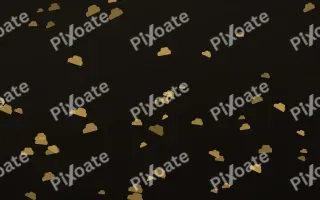 Golden Noir Clouds — dark gold, yellow and black weather background