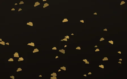Golden Noir Clouds — dark gold, yellow and black weather background
