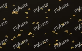 Golden Noir Clouds II — dark gold, yellow and black weather background, variation II