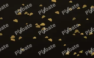 Golden Noir Clouds III — dark gold, yellow and black weather background, variation III