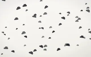 Inkline Clouds — light grey and white weather background