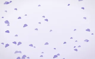 Lilac Frost Clouds II — light blue and white weather background, variation II