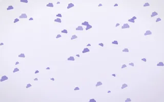 Lilac Frost Clouds III — light blue and white weather background, variation III