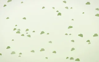 Matcha Latte Clouds — light green and white weather background