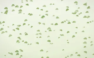 Matcha Latte Clouds Dense III — light green and white weather background, variation III