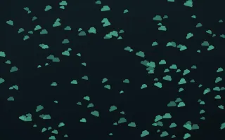 Midnight Garden Clouds Dense — dark green and black weather background