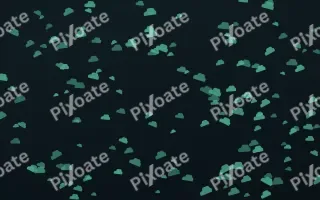 Midnight Garden Clouds Dense — dark green and black weather background