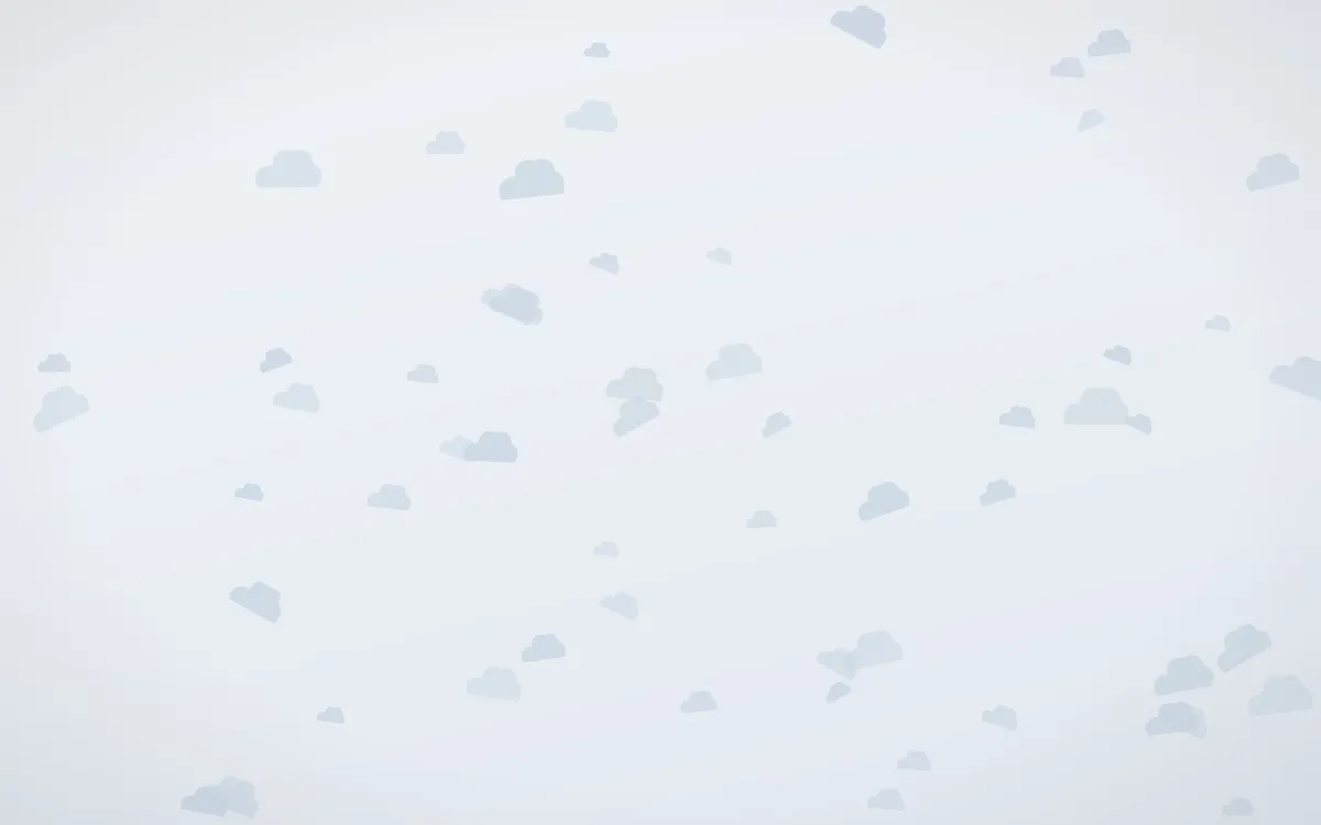 Mist Blue Clouds — light blue and white weather background