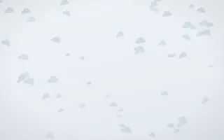 Mist Blue Clouds II — light blue and white weather background, variation II