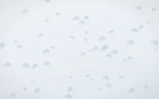 Mist Blue Clouds III — light blue and white weather background, variation III