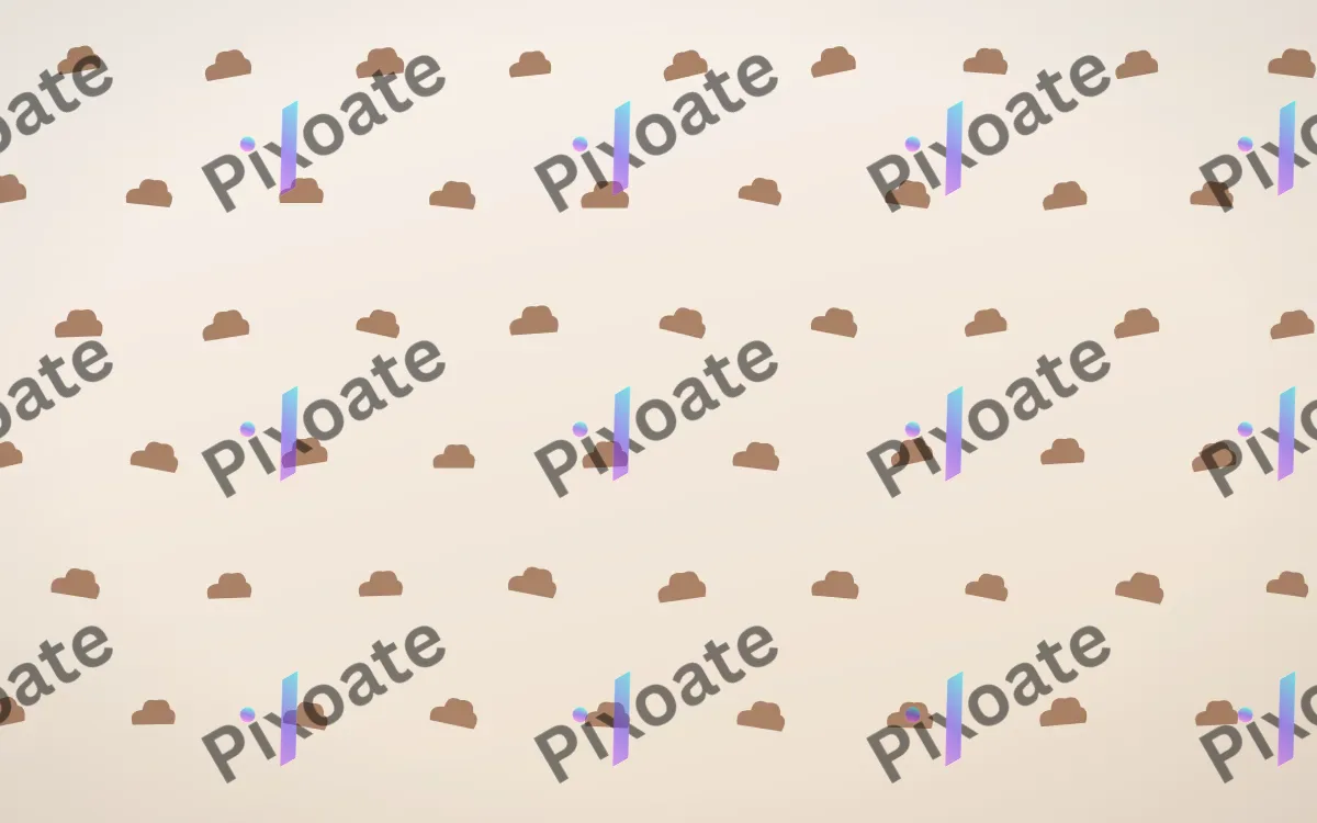 Mocha Milk Clouds Tiled — light orange and white weather background