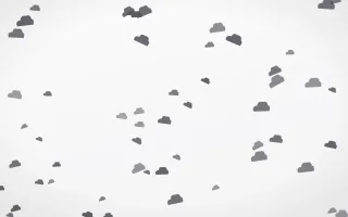 Mono Clouds II — light grey and white weather background, variation II