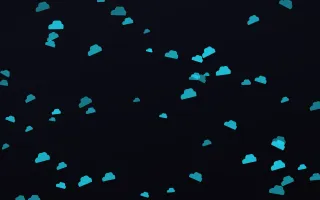 Neonline Clouds — dark teal, pink and black weather background