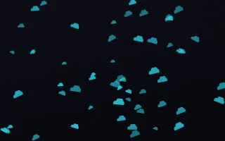 Neonline Clouds II — dark teal, pink and black weather background, variation II