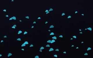 Neonline Clouds III — dark teal, pink and black weather background, variation III