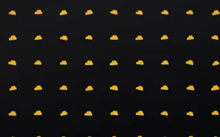 Noir Gold Clouds — dark gold, brown and black weather background