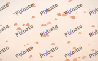 Peach Fuzz Clouds II — light orange and white weather background, variation II