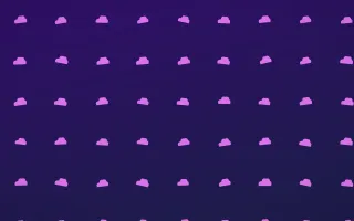 Plum Clouds — dark purple weather background
