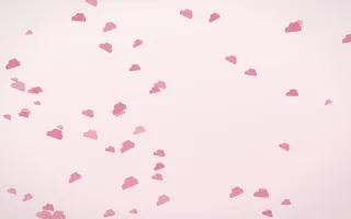 Rosewater Clouds — light pink and white weather background