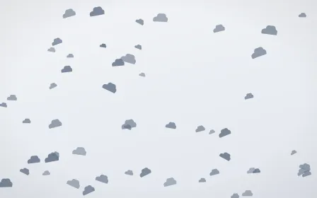 Slate Mist Clouds — light blue and white weather background