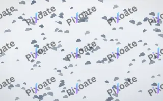 Slate Mist Clouds Dense II — light blue and white weather background, variation II