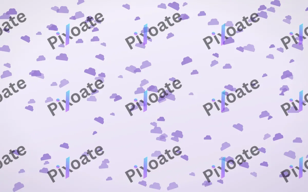 Wisteria Clouds Dense — light purple and white weather background