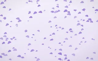 Wisteria Clouds Dense II — light purple and white weather background, variation II